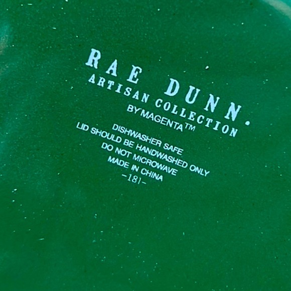 Rae Dunn “DECK THE PAWS” Canister - Picture 5 of 5